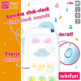 Telefone de brincar Winfun Branco 9 x 15,5 x 3,8 cm (6 Unidades) - EcoNest