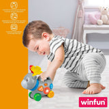 Brinquedo de arraste Winfun Alce 17 x 17 x 7,5 cm (6 Unidades) - EcoNest