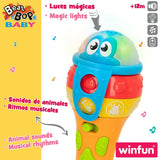 Microfone de brinquedo Winfun 7,5 x 19 x 7,8 cm (6 Unidades) - EcoNest