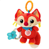 Peluche Chocalho Winfun Raposa 13,5 x 26,5 x 7,5 cm (6 Unidades) - EcoNest