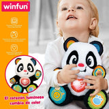 Brinquedo de bebé Winfun Urso Panda 27 x 33 x 14 cm (4 Unidades) - EcoNest