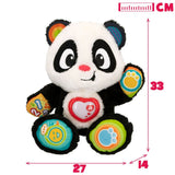 Brinquedo de bebé Winfun Urso Panda 27 x 33 x 14 cm (4 Unidades) - EcoNest