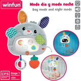 Brinquedo de bebé Winfun Coelho 25 x 35 x 2,5 cm (4 Unidades) - EcoNest