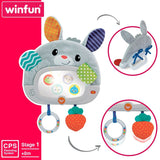 Brinquedo de bebé Winfun Coelho 25 x 35 x 2,5 cm (4 Unidades) - EcoNest