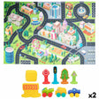 Tapete de jogos Colorbaby Cidade Plástico (2 Unidades) - EcoNest