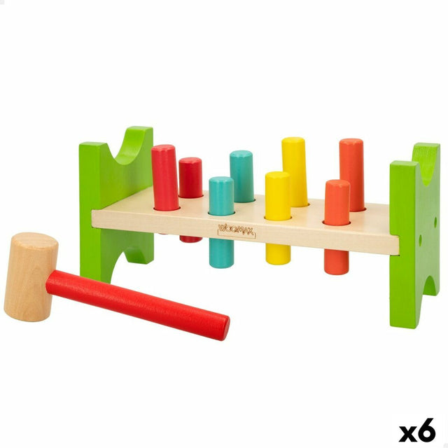 Jogo de habilidade Woomax 10 Peças 26 x 12 x 9 cm (6 Unidades) - EcoNest