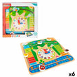 Jogo Educativo Colorbaby Calendário 30 x 30 x 3 cm (6 Unidades) - EcoNest