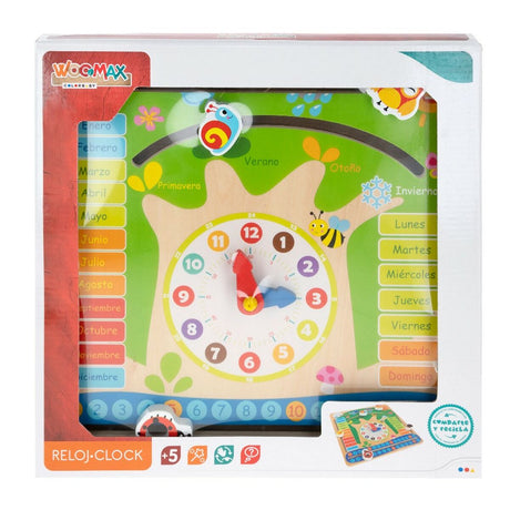 Jogo Educativo Colorbaby Calendário 30 x 30 x 3 cm (6 Unidades) - EcoNest