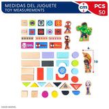 Playset Spidey Amazing Friends 50 Peças 4 Unidades 8 x 9,5 x 1,5 cm - EcoNest