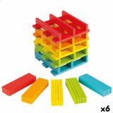 Jogo de Construção Woomax 100 Peças 10 x 0,5 x 1,8 cm (6 Unidades) - EcoNest