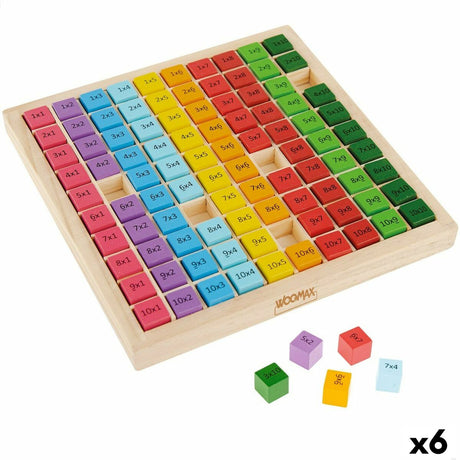 Jogo de habilidade Woomax 101 Peças 19 x 2 x 19 cm (6 Unidades) - EcoNest