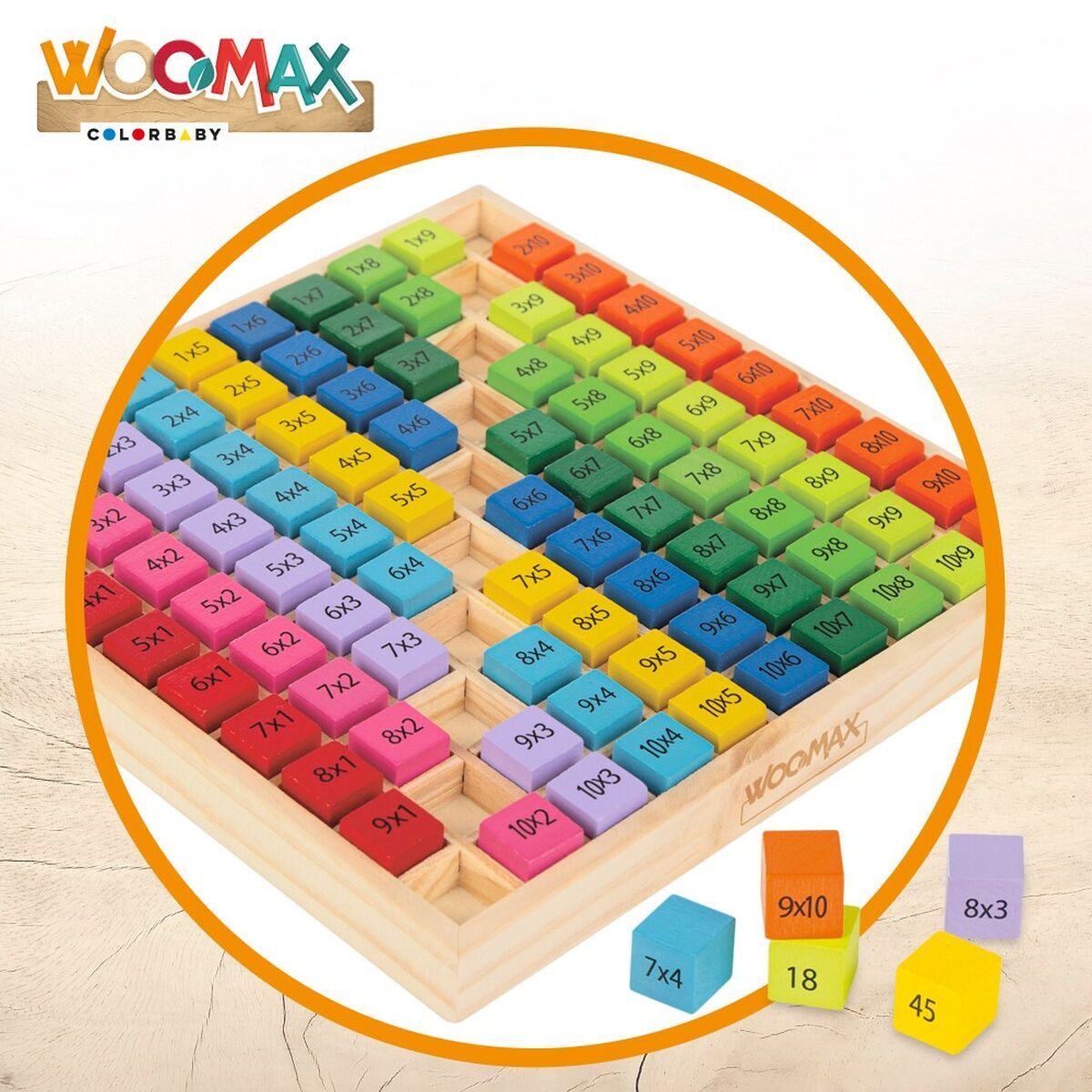 Jogo de habilidade Woomax 101 Peças 19 x 2 x 19 cm (6 Unidades) - EcoNest