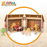 Playset Woomax Quinta 9 Peças 4 Unidades 19 x 18 x 19 cm - EcoNest