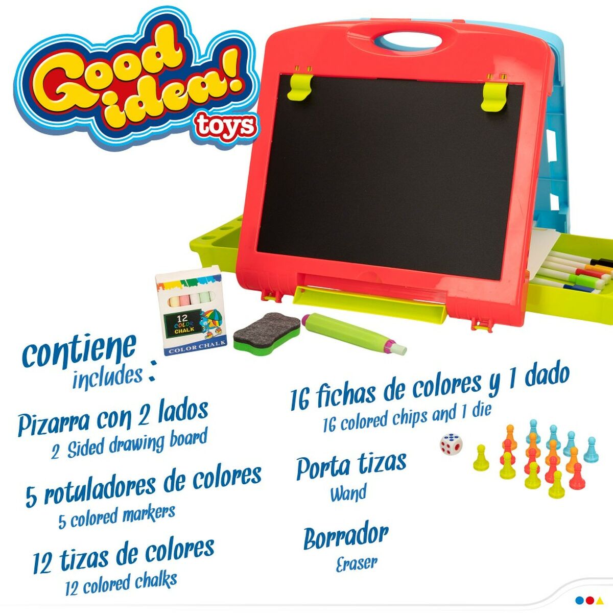 Quadro de Dupla Face Colorbaby 34 x 31 x 29 cm 2 Unidades 34 x 31 x 29 cm - EcoNest