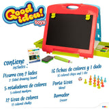 Quadro de Dupla Face Colorbaby 34 x 31 x 29 cm 2 Unidades 34 x 31 x 29 cm - EcoNest