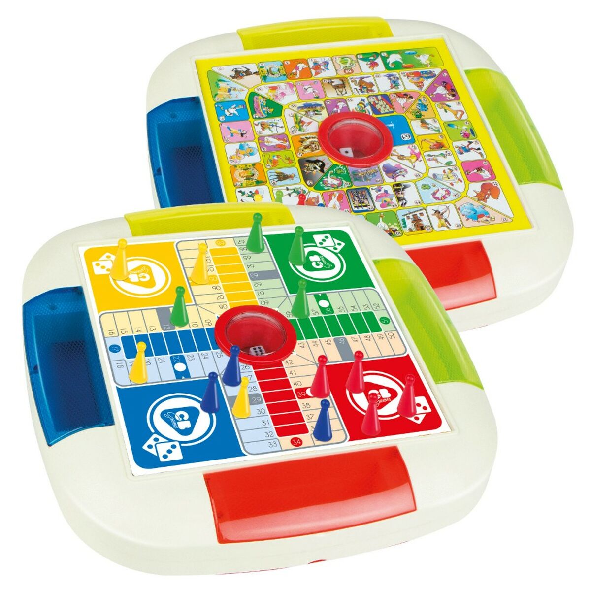 Tabuleiro de Jogo dos Cavalinhos e da Glória Colorbaby 26 x 5 x 26 cm (6 Unidades) - EcoNest