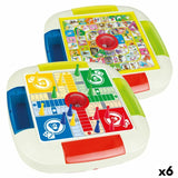 Tabuleiro de Jogo dos Cavalinhos e da Glória Colorbaby 26 x 5 x 26 cm (6 Unidades) - EcoNest