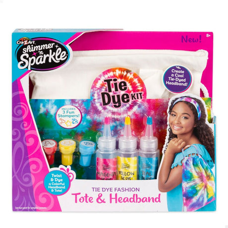 Jogo de Trabalhos Manuais Cra-Z-Art SHIMMER N SPARKLE-SET TIE&DYE 4 Unidades - EcoNest