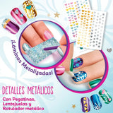 Conjunto de Beleza Cra-Z-Art Infantil metálico Arco-íris Unhas 4 Unidades - EcoNest