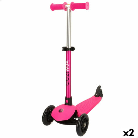 Patinete Scooter Eezi Cor de Rosa 2 Unidades - EcoNest