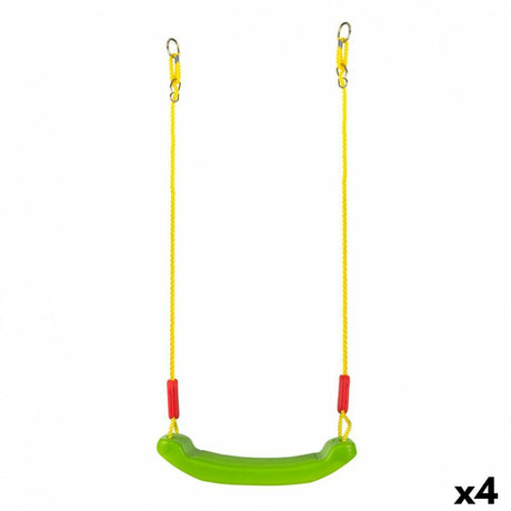 Banco de balouço Colorbaby 43 x 175 x 17 cm (4 Unidades) - EcoNest