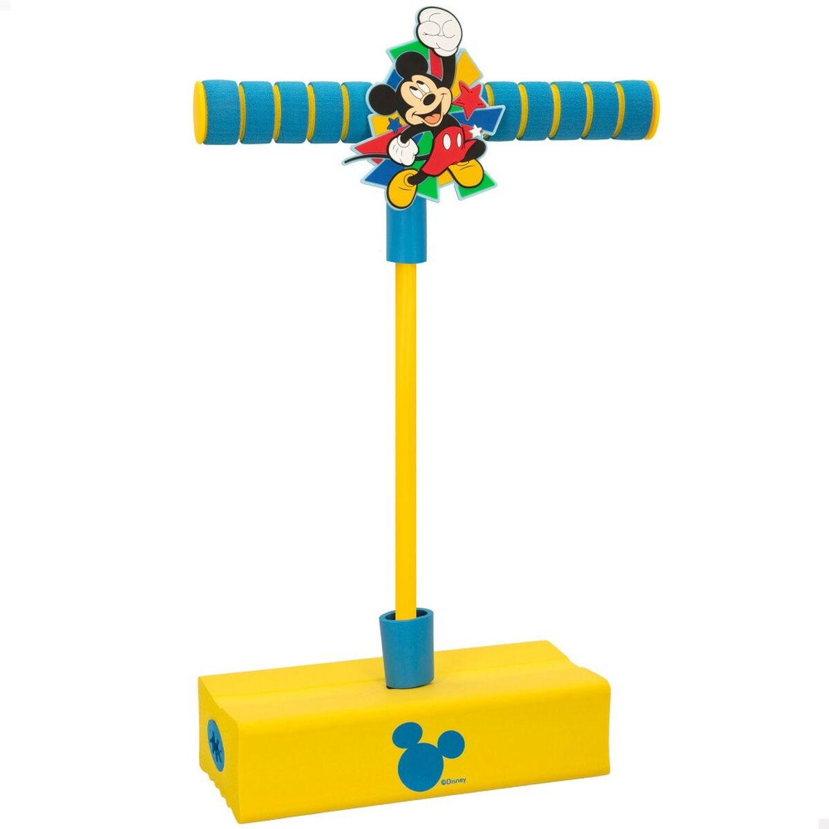 Saltador Pogo Mickey Mouse 3D Amarelo Infantil (4 Unidades) - EcoNest