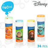 Frasco para bolas de sabão Pixar 60 ml 3,8 x 11,5 x 3,8 cm (216 Unidades) - EcoNest