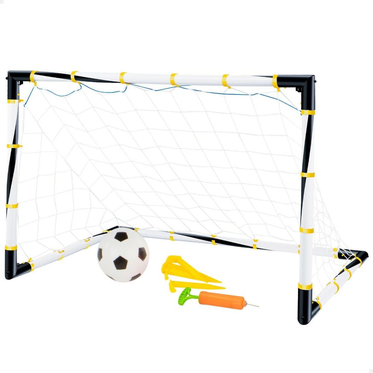 Baliza de Futebol Colorbaby Dobrável 100 x 70 x 70 cm (2 Unidades) - EcoNest