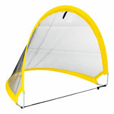 Baliza Dobrável Colorbaby Pop up Futebol Amarelo 120 x 80 x 80 cm (4 Unidades) - EcoNest