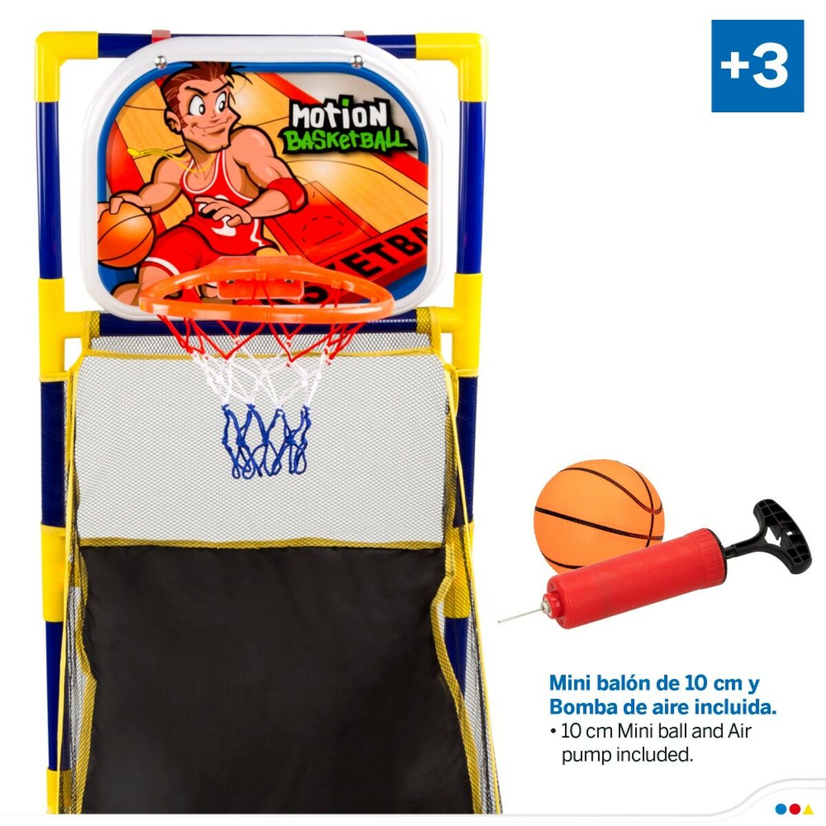 Jogo de pontaria Colorbaby Basquetebol 45,5 x 139 x 90 cm (2 Unidades) - EcoNest