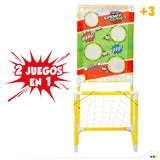 Jogo de pontaria Colorbaby Alvo Baliza de Futebol 48,5 x 113 x 35,5 cm (2 Unidades) - EcoNest