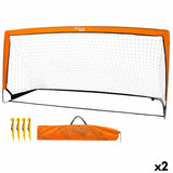 Baliza de Futebol Aktive 200 x 100 x 100 cm (2 Unidades) - EcoNest