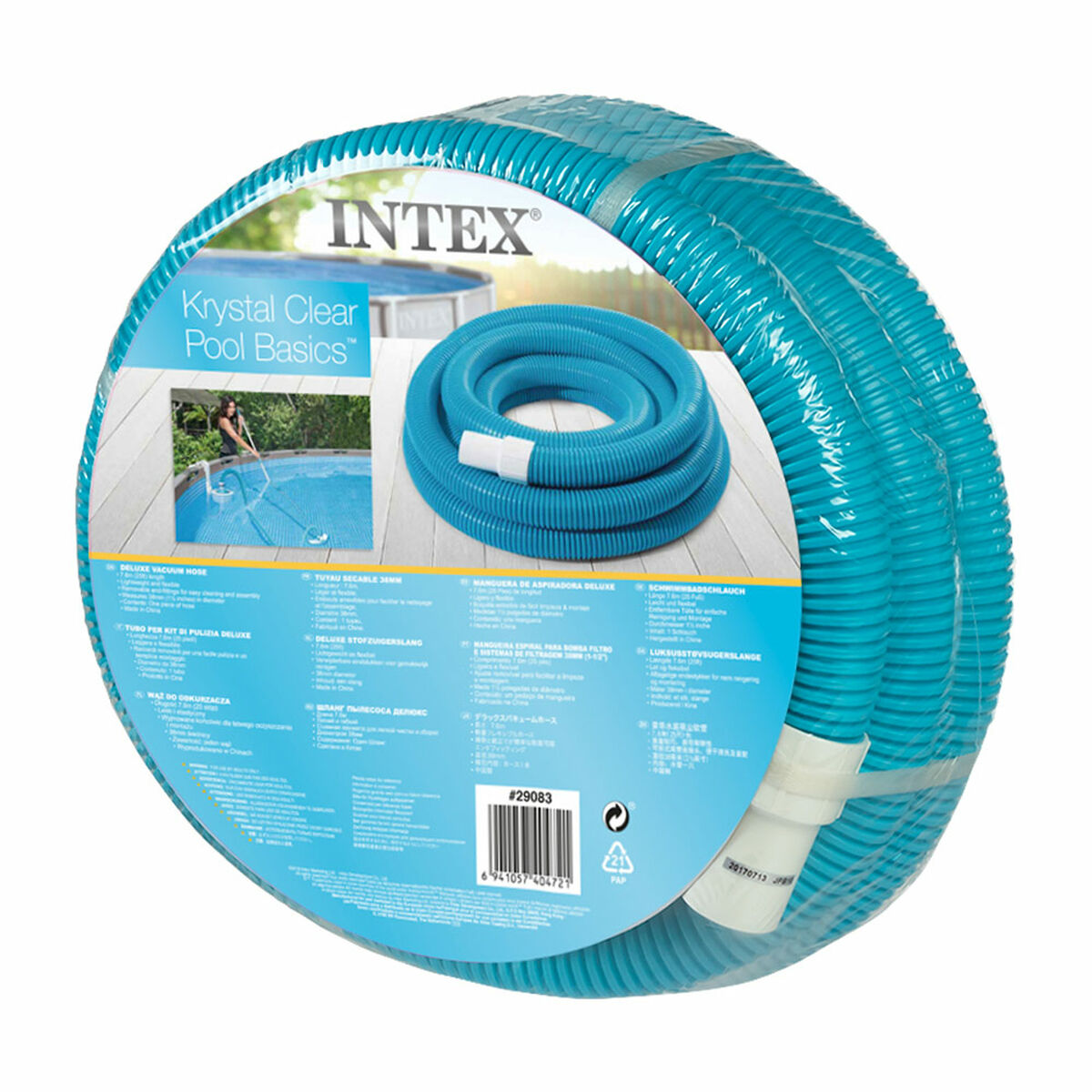 Mangueira Intex Piscina 1-1/2" 760 cm Ø 38 mm (6 Unidades) - EcoNest