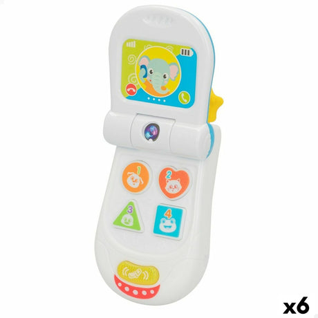 Telefone de brincar Winfun 7 x 13,5 x 4,1 cm (6 Unidades) - EcoNest