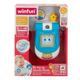 Telefone de brincar Winfun 7 x 13,5 x 4,1 cm (6 Unidades) - EcoNest