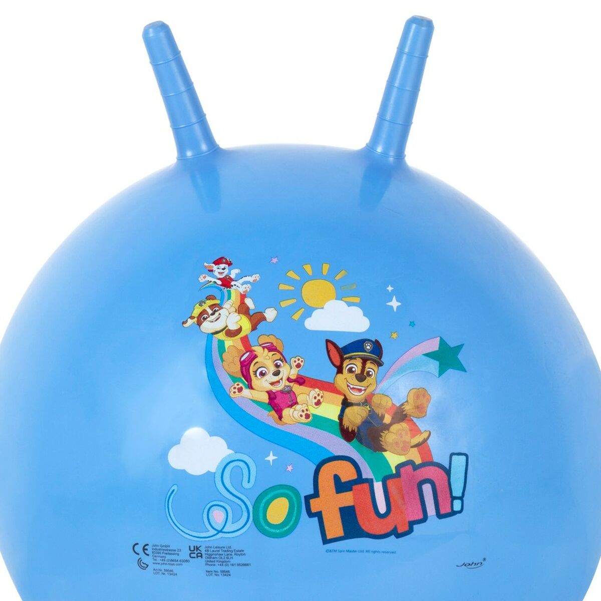 Bola Saltitante The Paw Patrol Azul (10 Unidades) - EcoNest