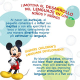 Frasco para bolas de sabão Mickey Mouse 60 ml 3,8 x 11,5 x 3,8 cm (216 Unidades) - EcoNest