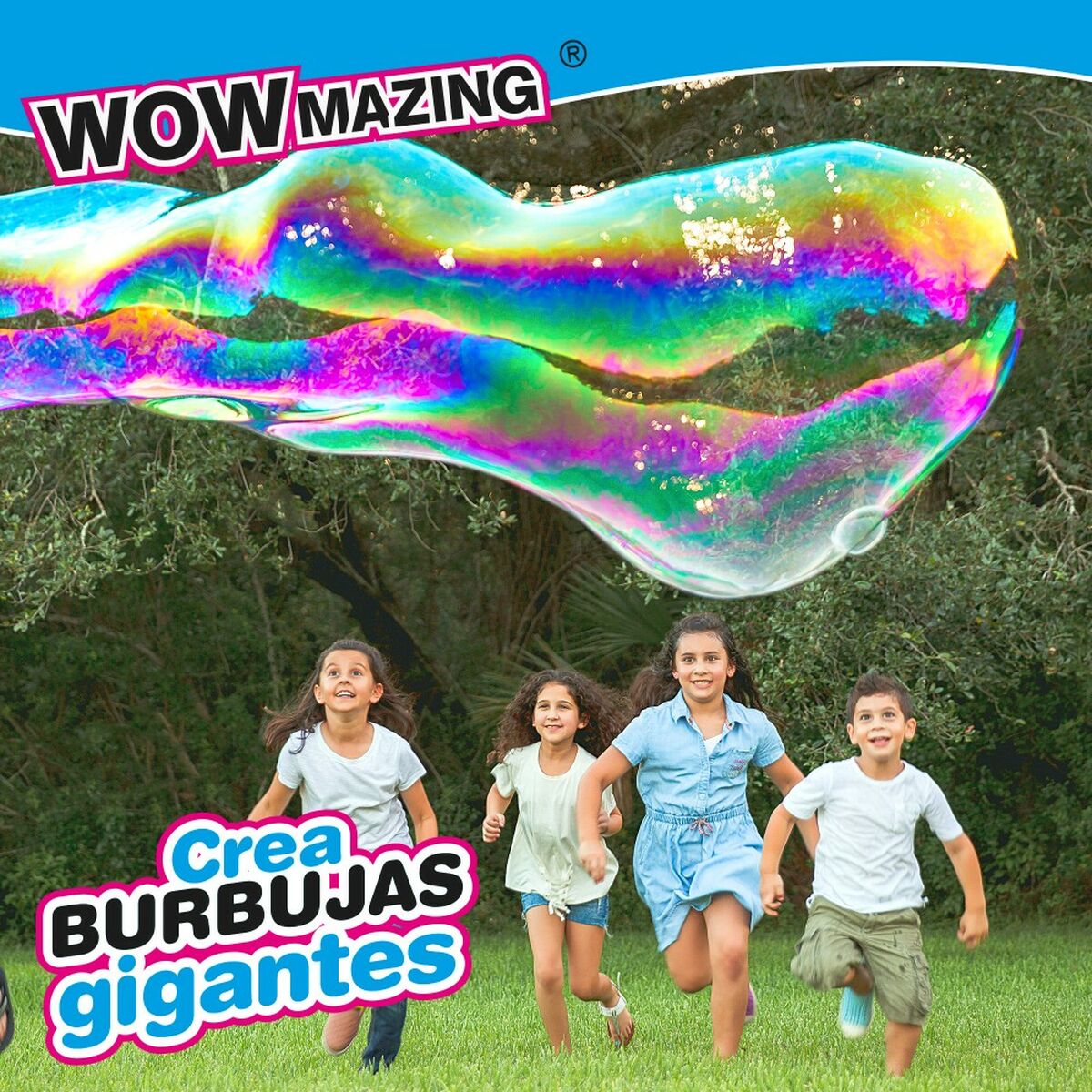 Líquido para bombas de sabão WOWmazing 7,5 x 13,5 x 2 cm (12 Unidades) - EcoNest