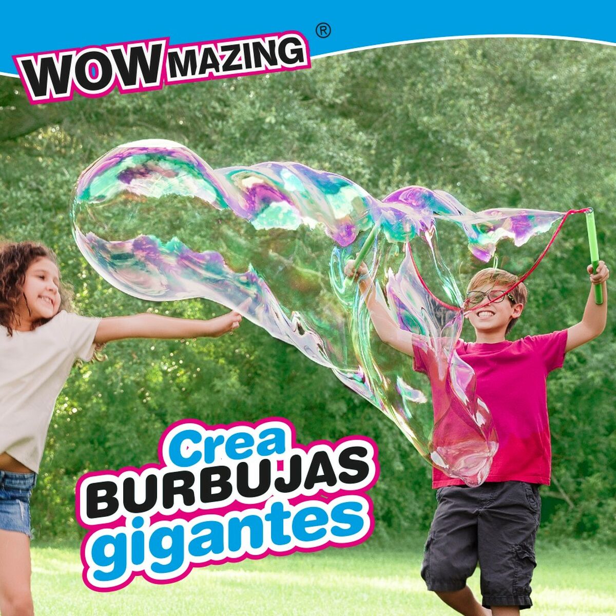 Jogo de Bolas de Sabão WOWmazing 41 cm (20 Unidades) - EcoNest