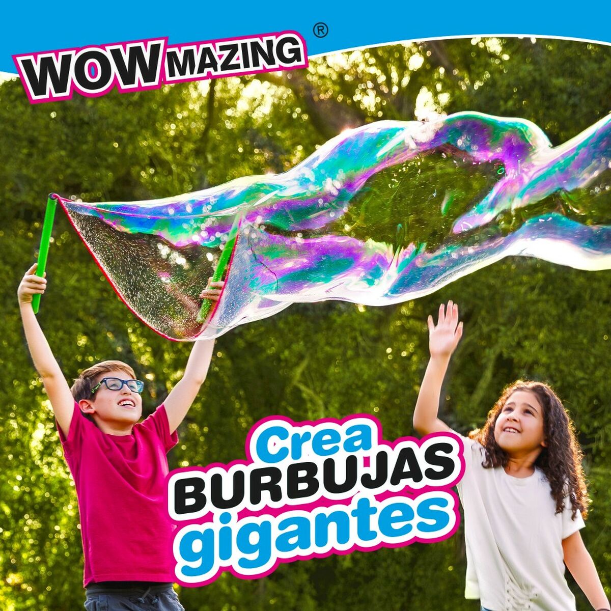 Jogo de Bolas de Sabão WOWmazing 41 cm (24 Unidades) - EcoNest