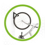 Suporte de parede para bicicleta Aktive Preto Metal 15,5 x 12 x 5,5 cm (24 Unidades) - EcoNest