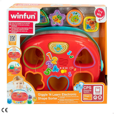 Brinquedo Interativo para Bebés Winfun 22 x 9,5 x 15,5 cm (4 Unidades) - EcoNest