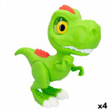 Figura articulada Funville Dinossauro 23 x 21 x 8 cm 23 x 21,5 x 8,5 cm (4 Unidades) - EcoNest