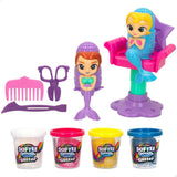 Jogo de Plasticina Cra-Z-Art Softee Dough Cabelo sirenas (4 Unidades) - EcoNest