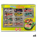 Playset de Veículos Speed & Go 8 x 2,2 x 3,6 cm (6 Unidades) - EcoNest