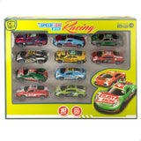 Playset de Veículos Speed & Go 8 x 2,2 x 3,6 cm (6 Unidades) - EcoNest