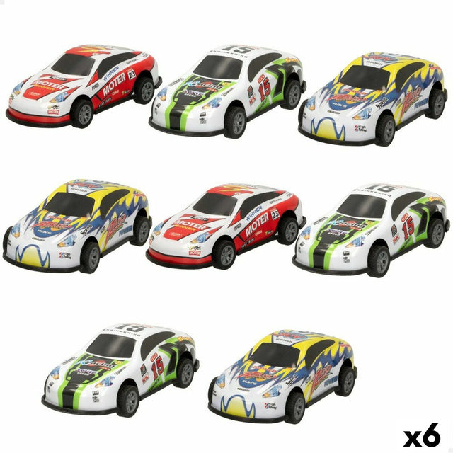 Playset de Veículos Speed & Go 8,9 x 2,7 x 4 cm (6 Unidades) - EcoNest