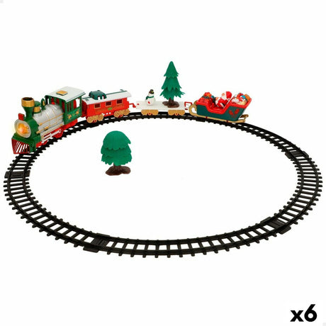 Tren com Circuito Speed & Go 6 Unidades 91 x 0,5 x 43,5 cm - EcoNest