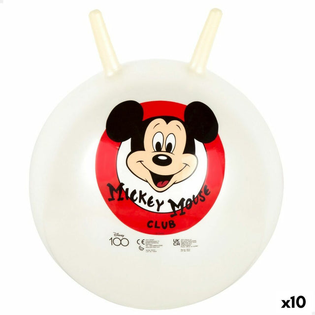 Bola Saltitante Mickey Mouse Ø 45 cm (10 Unidades) - EcoNest