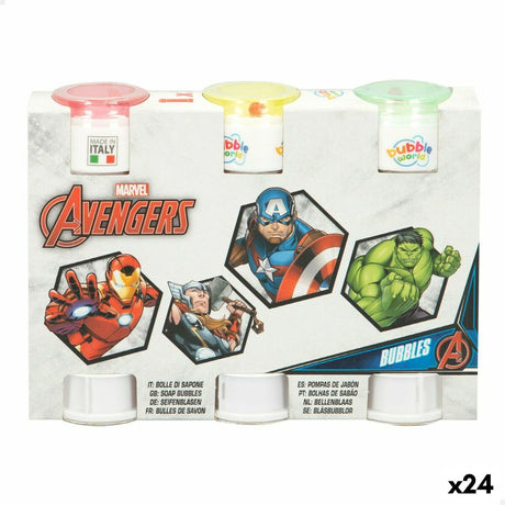 Bubble blower set The Avengers 3 Peças 60 ml (24 Unidades) - EcoNest